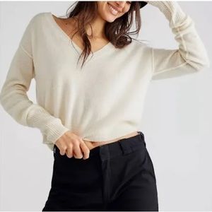 Free People Stellar Cashmere Pullover XL